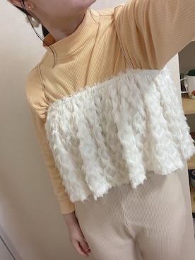 「Kastane（カスタネ）のアイテム」を使った、そ。さん（レディース・157cm）の春コーディネート