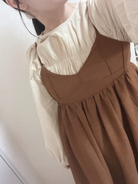 「Bab（バブ）のアイテム」を使った、そ。さん（レディース・157cm）の春コーディネート