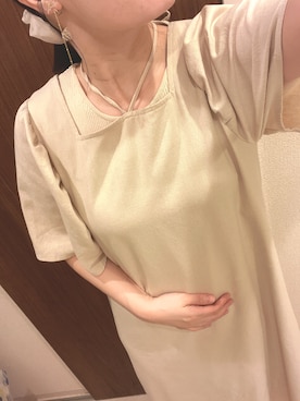 「アイテム（ワンピース）」を使った、そ。さん（レディース・157cm）の夏コーディネート
