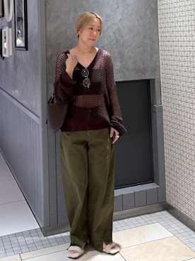 スタッフさん(レディース・154cm)の夏コーディネート