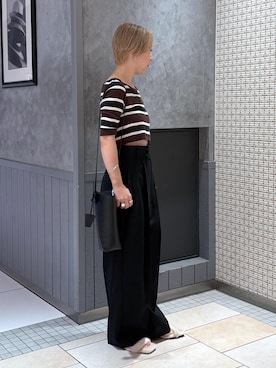スタッフさん(レディース・154cm)の夏コーディネート