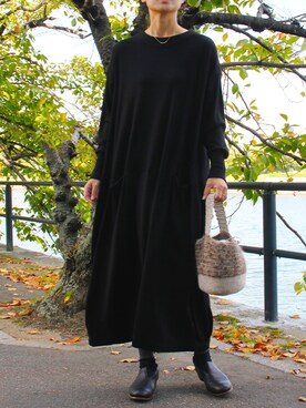 「susuri（ススリ）のアイテム」を使った、SuKiMaさん（レディース・161cm）の秋コーディネート