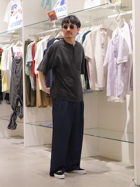 おがしょーさん(メンズ・177cm)の春コーディネート