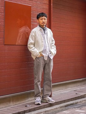 おがしょーさん（メンズ・177cm）の冬コーディネート