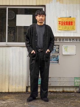 「NEAT（ニート）のアイテム」を使った、おがしょーさん（メンズ・177cm）の秋コーディネート