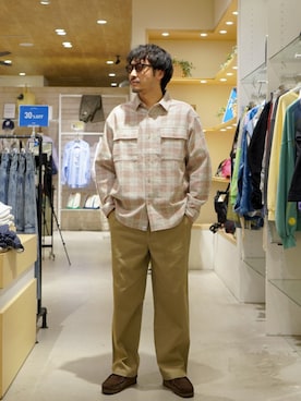 おがしょーさん（メンズ・177cm）の春コーディネート