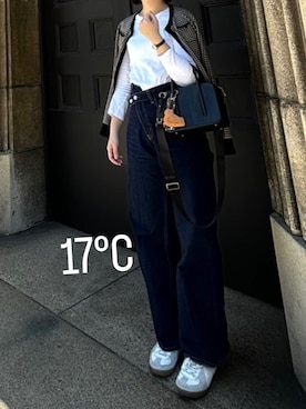 「SLOBE IENA（スローブイエナ）のアイテム」を使った、miさん（レディース・163cm）の春コーディネート