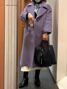 ユナイテッドトウキョウ サイドスリット ビックカラーコート S UNITED TOKYO（ユナイテッドトウキョウ）の「サイドスリットビック