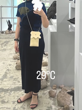 「PLAKTON（プラクトン）のアイテム」を使った、miさん（レディース・163cm）の夏コーディネート