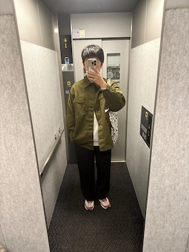 「KITH（キス）のアイテム（スニーカー）」を使った、shng1301さん（メンズ・179cm）の冬コーディネート