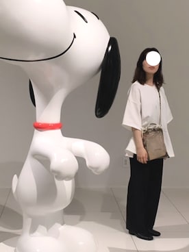 「MANOF（マノフ）のアイテム」を使った、akaさん（レディース・165cm）の秋コーディネート