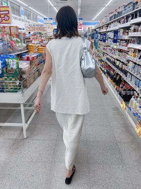 「アイテム（スカート）」を使った、takaさん（レディース・158cm・30代）の夏コーディネート