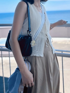 「アイテム（パンツ）」を使った、takaさん（レディース・158cm・30代）の夏コーディネート