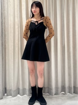 「アイテム（ワンピース/ドレス）」を使った、kubozono misakiさん（レディース・162cm・20代）の夏コーディネート