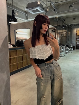 「コットンレース」｜kubozono misakiさん（レディース・162cm）の秋コーディネート