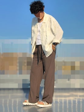 HMさん(メンズ・175cm)の夏コーディネート