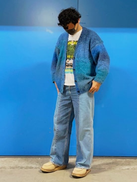 HMさん（メンズ・175cm）の冬コーディネート