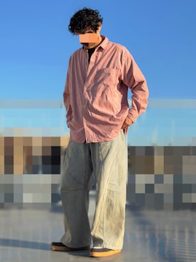 「アイテム（その他シューズ）」を使った、HMさん（メンズ・175cm）の冬コーディネート