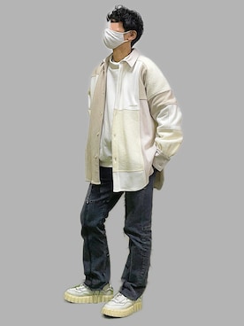 「AMBUSH（アンブッシュ）のアイテム（ジャケット/アウター）」を使った、HMさん（メンズ・175cm）の秋コーディネート