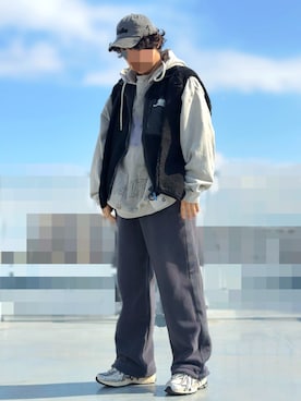 HMさん（メンズ・175cm）の冬コーディネート