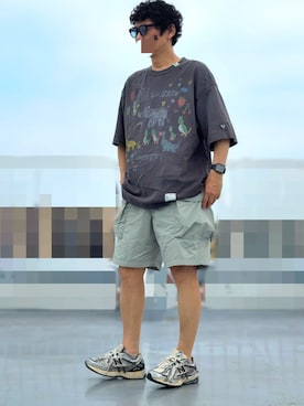 HMさん(メンズ・175cm)の夏コーディネート