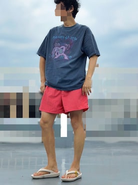 HMさん（メンズ・175cm）の夏コーディネート
