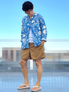 HMさん（メンズ・175cm）の夏コーディネート