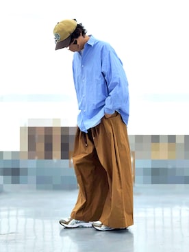「AMBUSH(アンブッシュ)のアイテム」を使った、HMさん(メンズ・175cm)の夏コーディネート