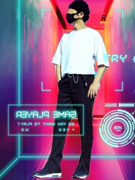 「L.H.P Private Brand（エルエイチピープライベートブランド）のアイテム」を使った、HMさん（メンズ・175cm）の夏コーディネート