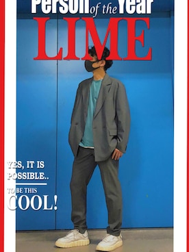 「EN ROUTE（アンルート）のアイテム（トップス）」を使った、HMさん（メンズ・175cm）の夏コーディネート
