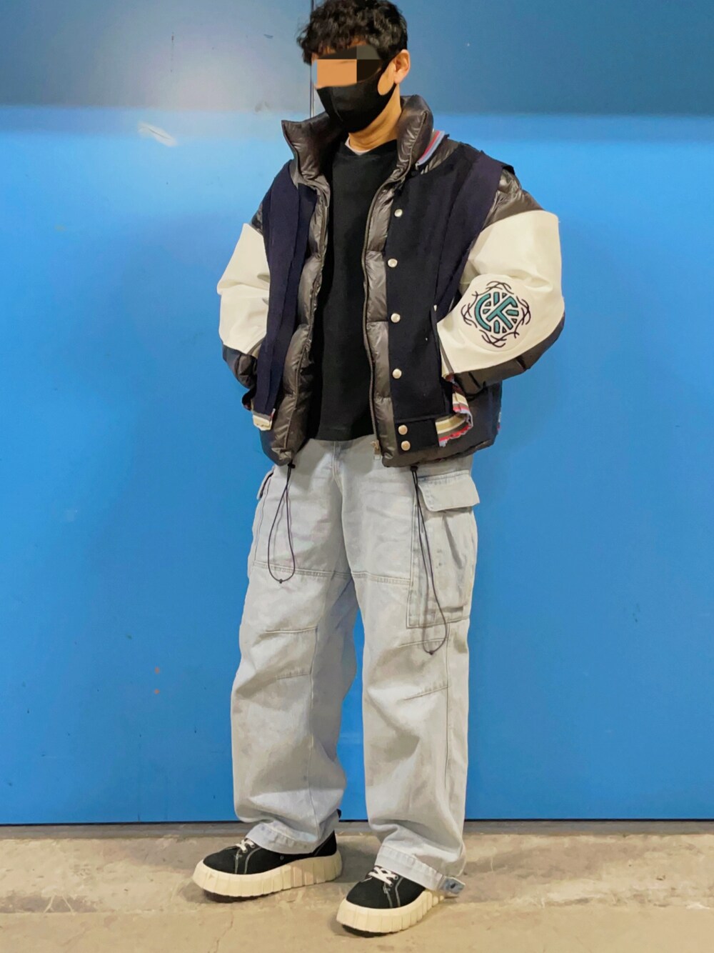 FACETASMのスタジャンを使った人気ファッションコーディネート