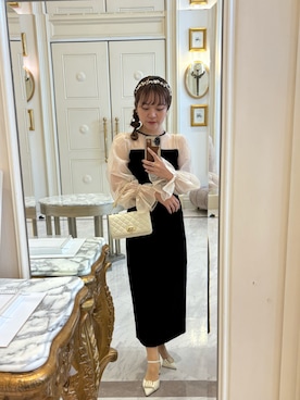 「アイテム（スマホケース/カバー）」を使った、MICHIEさん（レディース・150cm）の秋コーディネート