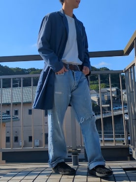 「KEEN（キーン）のアイテム」を使った、MIKATAさん（骨格ストレート・メンズ・165cm）の秋コーディネート
