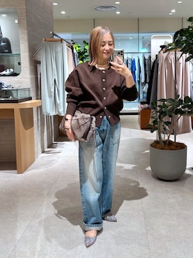 「アイテム（チョーカー）」を使った、rd_mioさん（レディース・153cm）の秋コーディネート