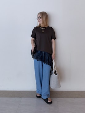 rd_mioさん(レディース・153cm)の夏コーディネート