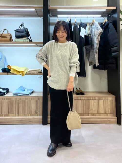 RIVE DROITE 名古屋松坂屋rd_mioさんのブーツを使ったコーディネート 