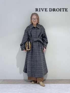 「アイテム（タンクトップ）」を使った、rd_mioさん（レディース・153cm）の秋コーディネート