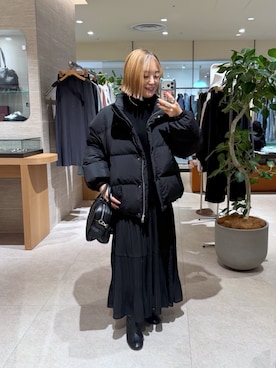 「アイテム（チョーカー）」を使った、rd_mioさん（レディース・153cm）の冬コーディネート