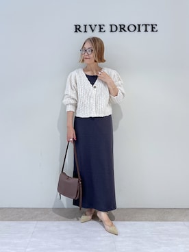 「アイテム（ブレスレット）」を使った、rd_mioさん（レディース・153cm）の秋コーディネート