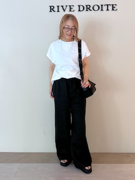 「アイテム（タンクトップ）」を使った、rd_mioさん（レディース・153cm）の夏コーディネート