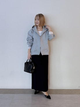 「RIVE DROITE（リヴドロワ）のアイテム」を使った、rd_mioさん（レディース・153cm）の冬コーディネート