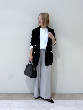 「アイテム（ボストンバッグ）」を使った、rd_mioさん（レディース・153cm）の秋コーディネート