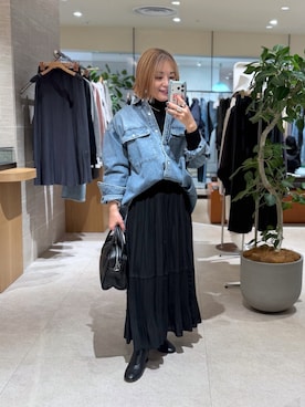 「アイテム（ブレスレット）」を使った、rd_mioさん（レディース・153cm）の冬コーディネート