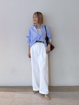 「RIVE DROITE（リヴドロワ）のアイテム」を使った、rd_mioさん（レディース・153cm）の冬コーディネート