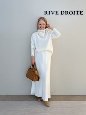 「アイテム（タンクトップ）」を使った、rd_mioさん（レディース・153cm）の秋コーディネート