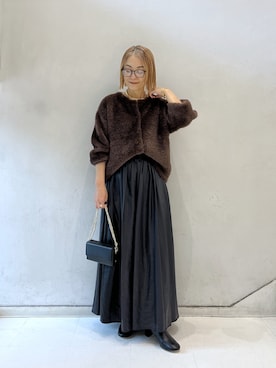 「アイテム（ブレスレット）」を使った、rd_mioさん（レディース・153cm）の秋コーディネート