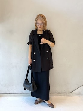 「アイテム（チョーカー）」を使った、rd_mioさん（レディース・153cm）の夏コーディネート