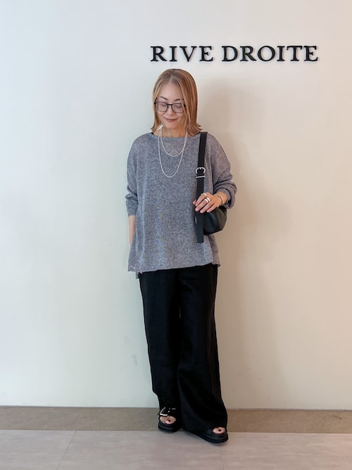 トップス RIVE DROITE RIVE DROITEのトップスを使ったコーディネート(ZOZOTOWN Yahoo
