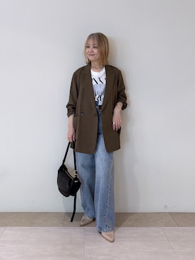 rd_mioさん（レディース・153cm）の春コーディネート