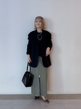 「RIVE DROITE（リヴドロワ）のアイテム」を使った、rd_mioさん（レディース・153cm）の春コーディネート